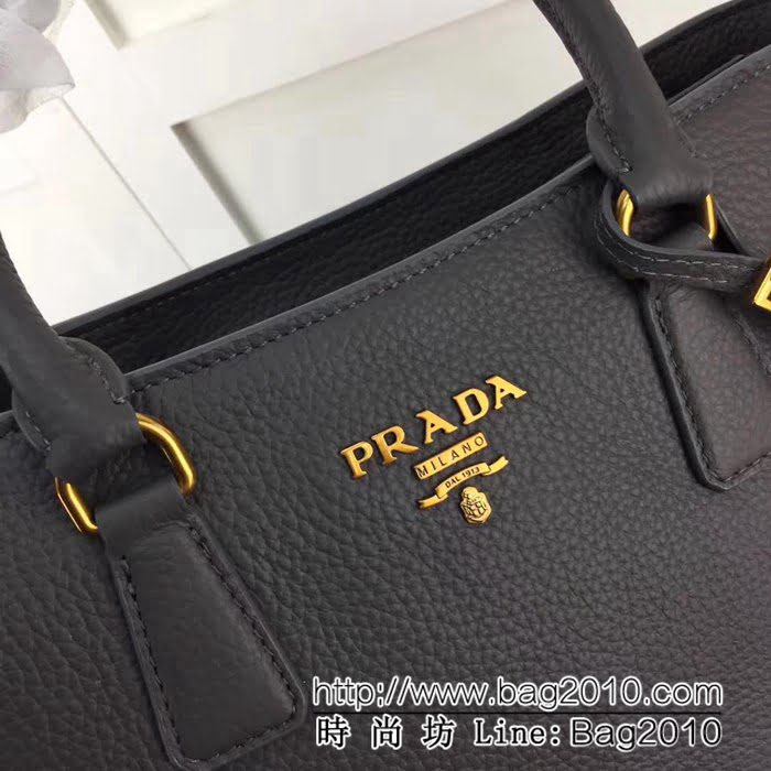 普拉達PRADA原單 2018最新爆款 1BA056 荔枝紋牛皮 手提肩背包 PHY1486